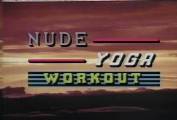 [NwDL] Nude yoga workout retro