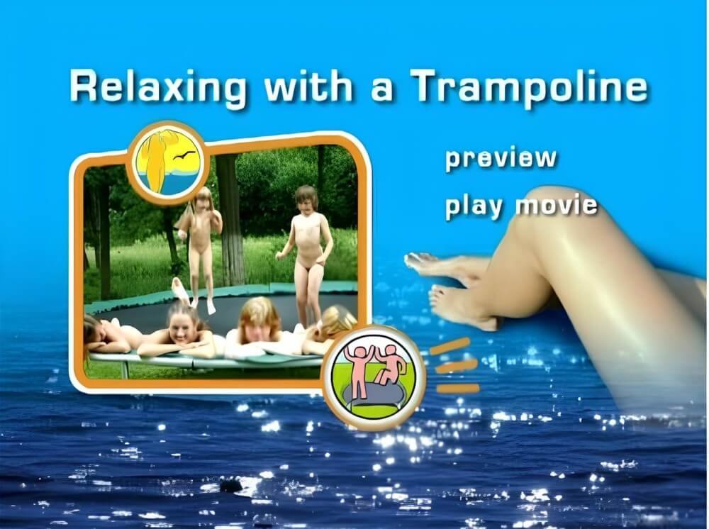 [NwDL] Naturist Freedom: Relaxing with a trampoline DVD
