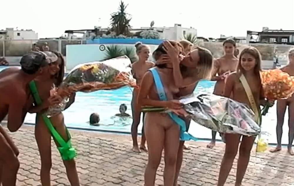 [NwDL] Nudist girls beauty contest video France - Sunat Natplus HD